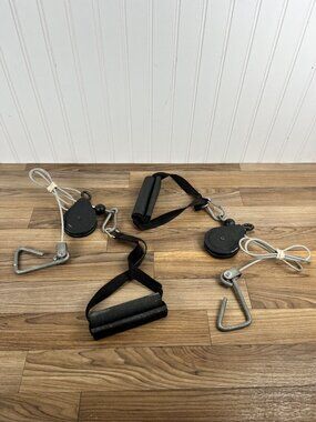 Bowflex Power Pro 43" Rod Cables, 3" Pulleys, And Rod Hooks